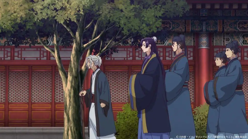 The apothecary diaries stagione 2 episodio 17, inizia la ricerca di maomao The apothecary diaries