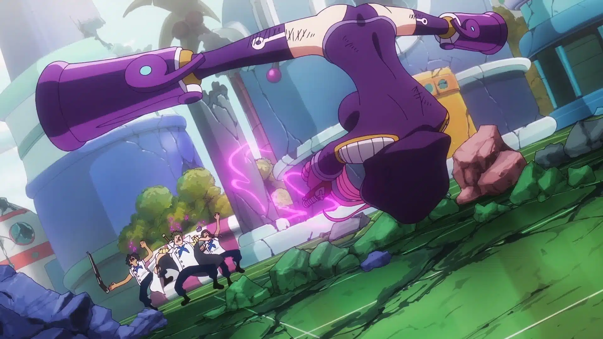 One piece svela un nuovo uso sconvolgente del frutto del diavolo di bonney