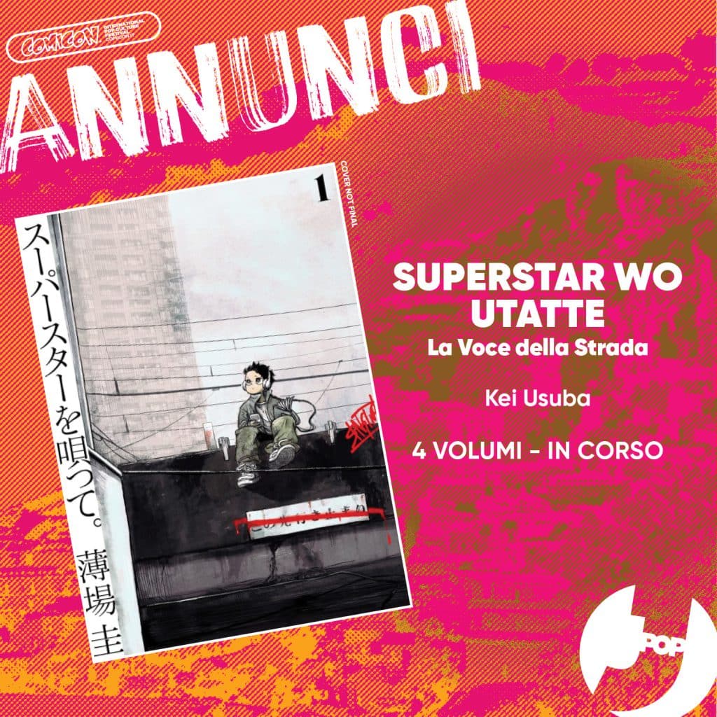 Annunci j-pop manga a comicon napoli 2025 - 3 maggio J-pop manga