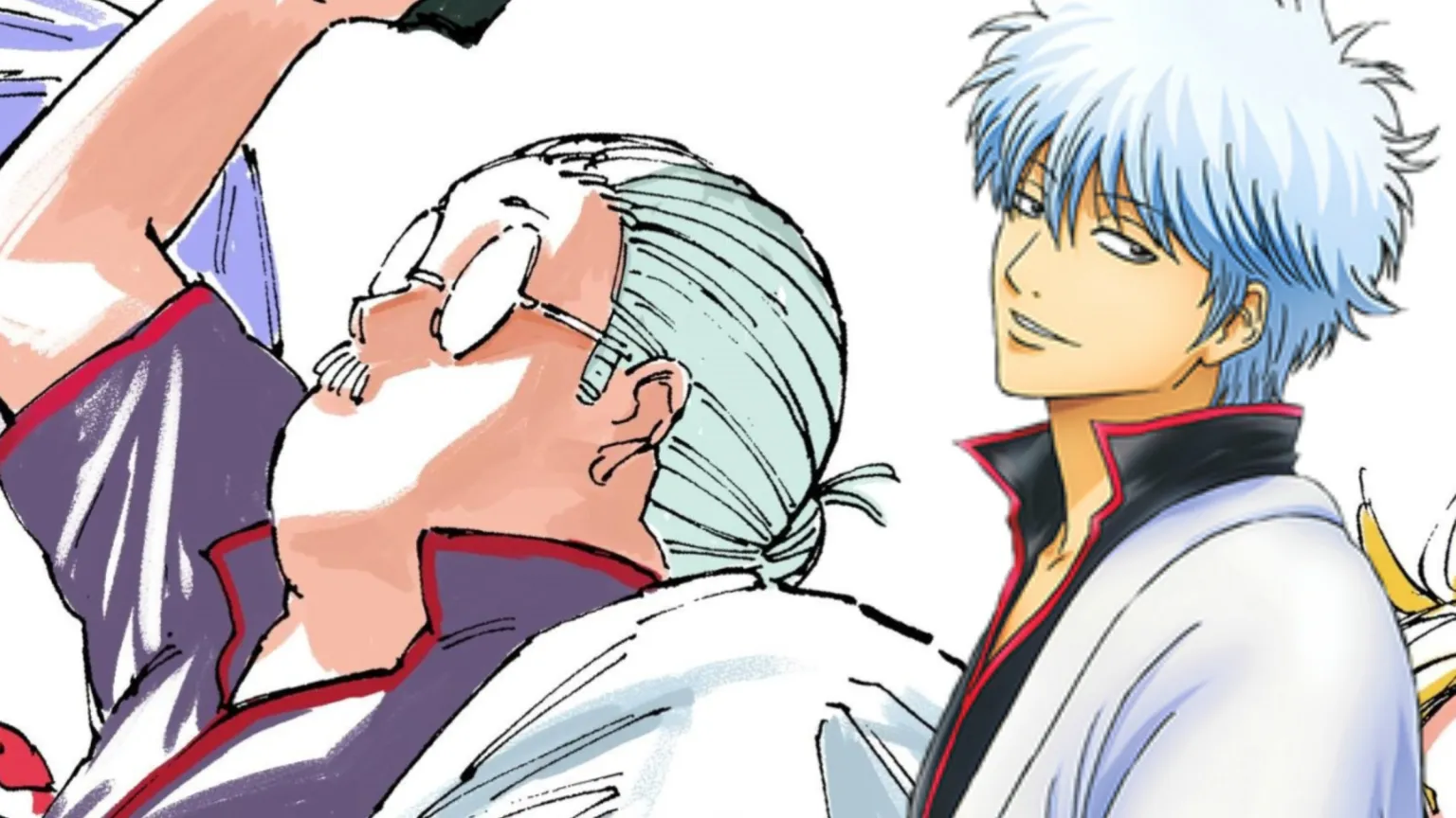 Crossover gintama e sakamoto days