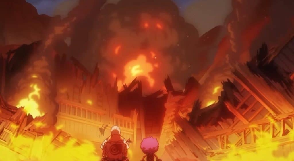 One piece episodio 1130: ecco il primo sguardo ufficiale all’incidente di god valley