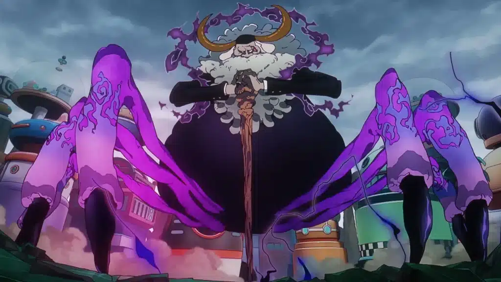 One piece episodio 1128, saturn svela la forma demoniaca e scatena la sua forza! One piece