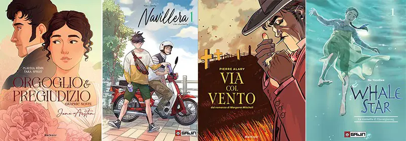 Renoir comics e gaijin presenti al salone del libro di torino 2025 Renoir comics
