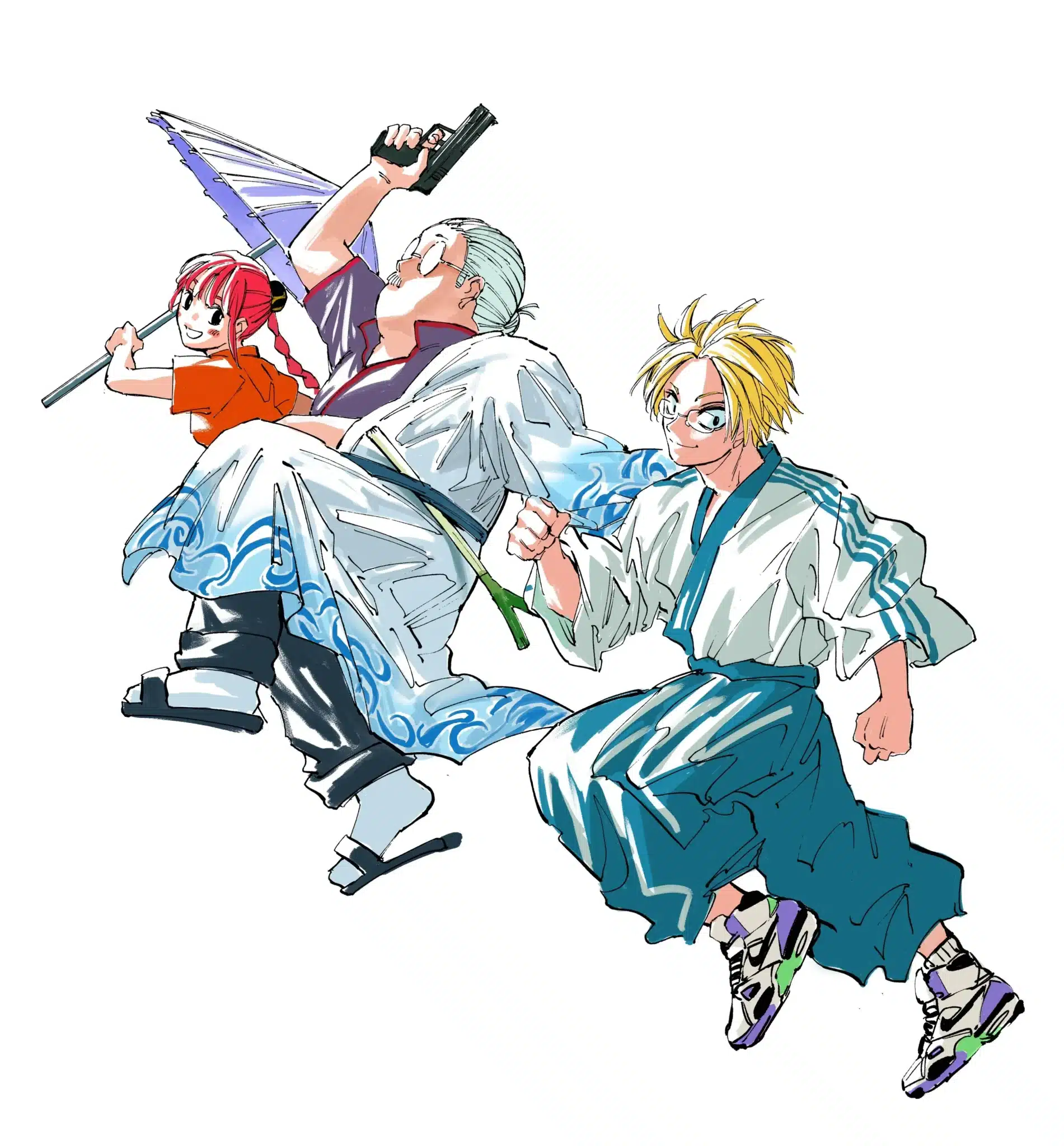 Gintama x sakamoto days, in arrivo il nuovo fantastico crossover
