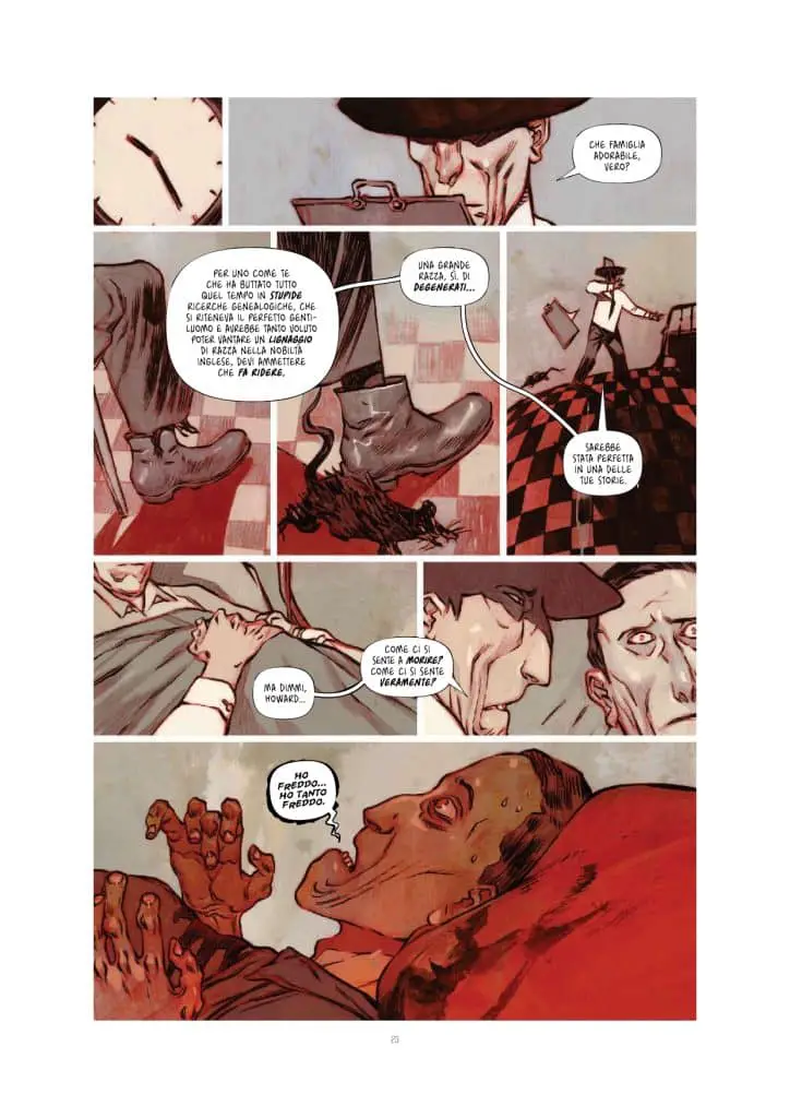 L'ultimo giorno di howard phillips lovecraft: la recensione L'ultimo giorno di howard phillips lovecraft tavola
