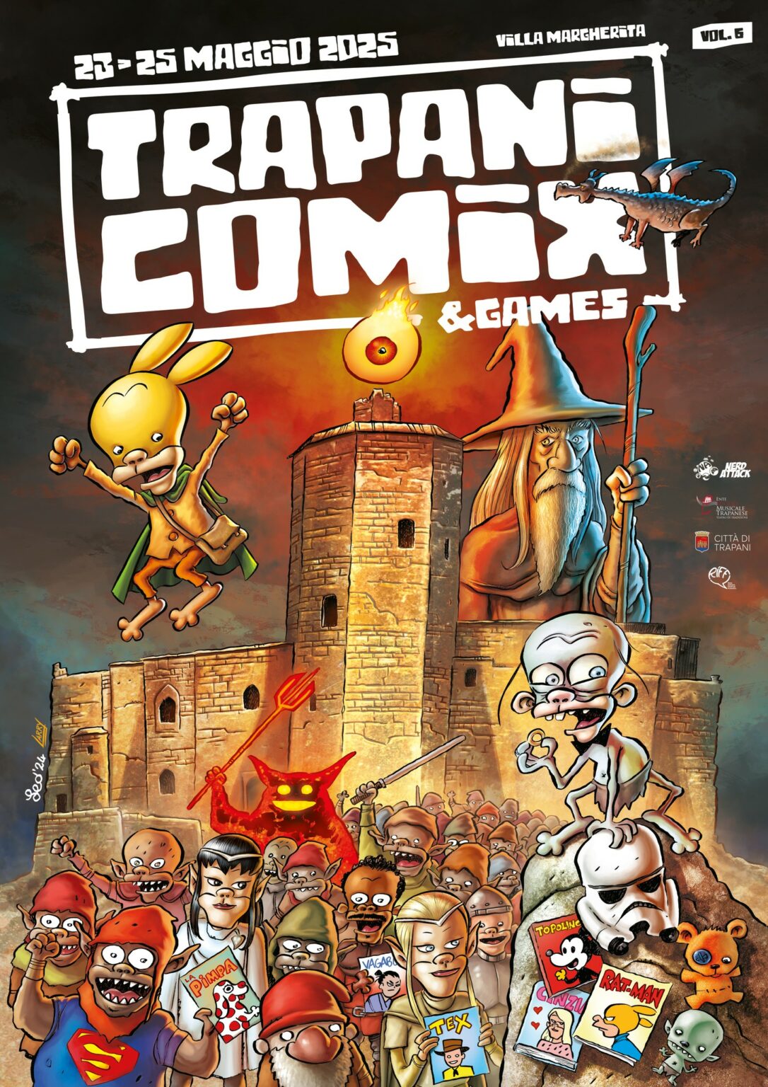 Trapani comix & games 2025: tre giorni di fumetti, videogiochi e cultura pop