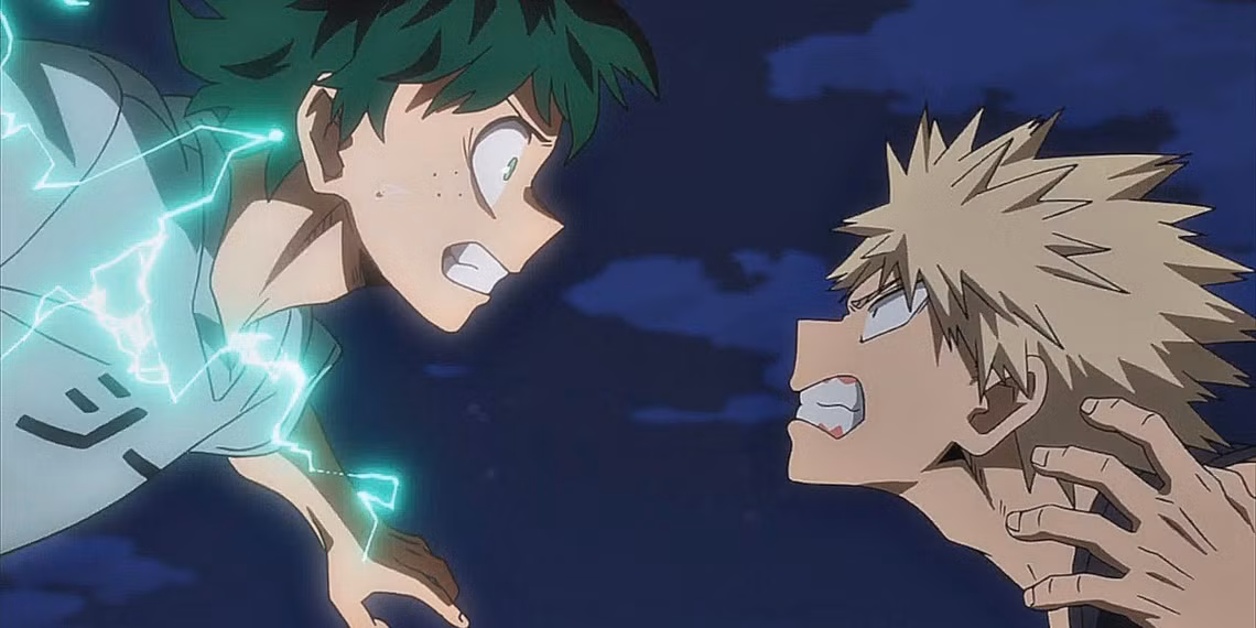My hero academia, rivelata una nuova scena tra deku e bakugo My hero academia