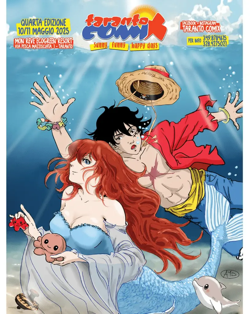 Taranto comix 2025, questa quarta edizione è stata imperdibile Taranto comix 2025, questa quarta edizione è stata imperdibile