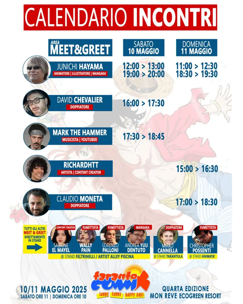 Taranto comix 2025, questa quarta edizione è stata imperdibile Taranto comix 2025, questa quarta edizione è stata imperdibile