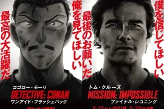 Detective conan collabora con mission impossible