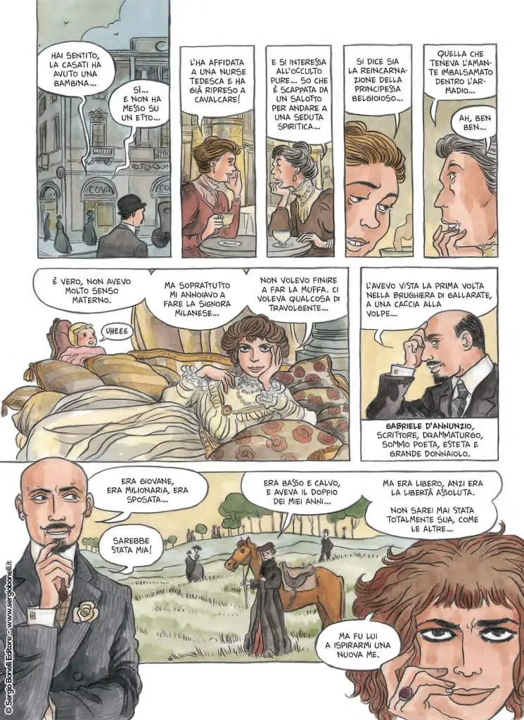 Dal 23 maggio in libreria e fumetteria, sergio bonelli presenta la casati. La musa egoista Dal 23 maggio in libreria e fumetteria, sergio bonelli presenta la casati. La musa egoista