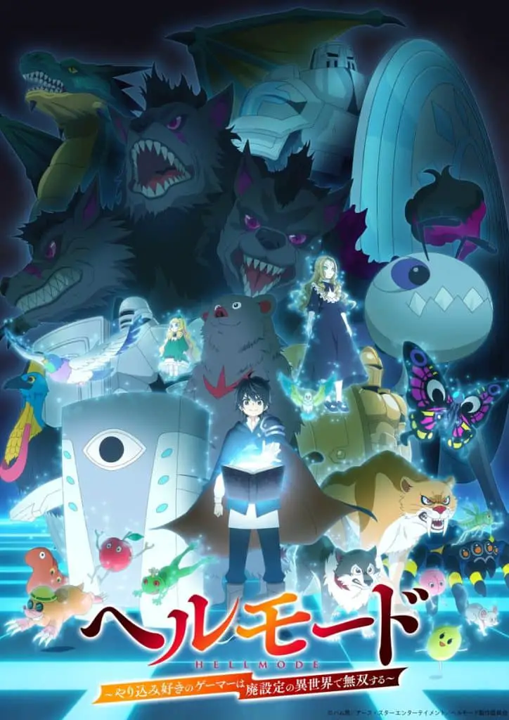 Hell mode: l’anime isekai per gamer hardcore arriverà a gennaio 2026