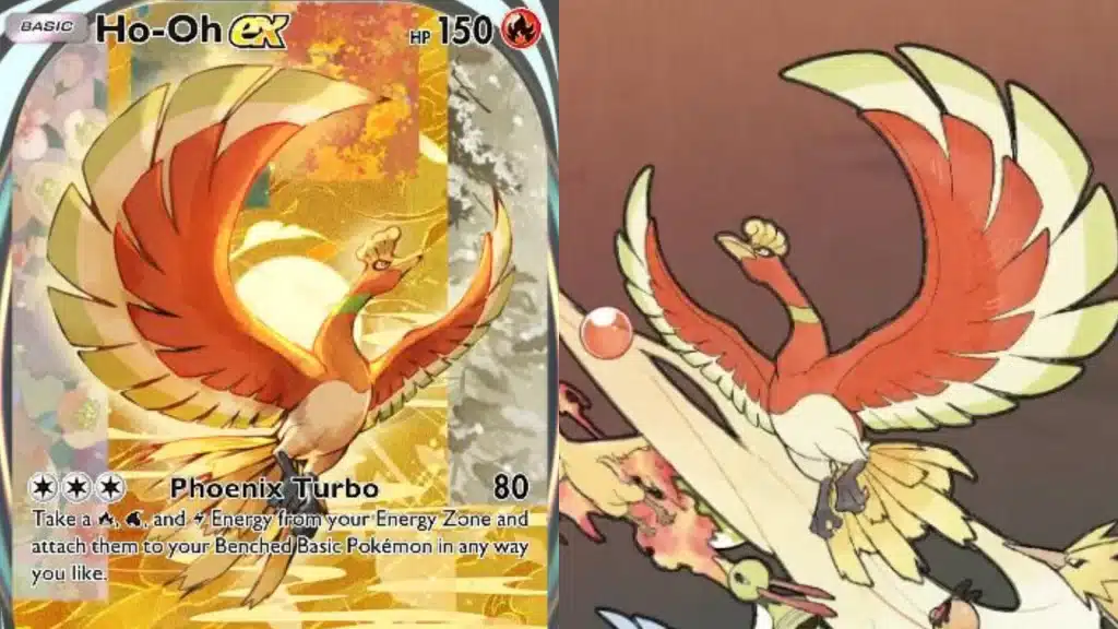 Pokémon tcg, the pokémon company rimuove l’artwork di ho-oh dopo le accuse di plagio