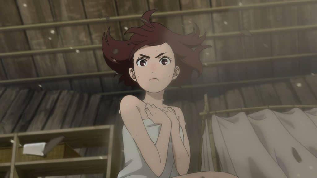 Dandadan s2 episodio 1: la turbo-nonna salva momo mentre inizia lo scontro con lo tsuchinoko Dandadan