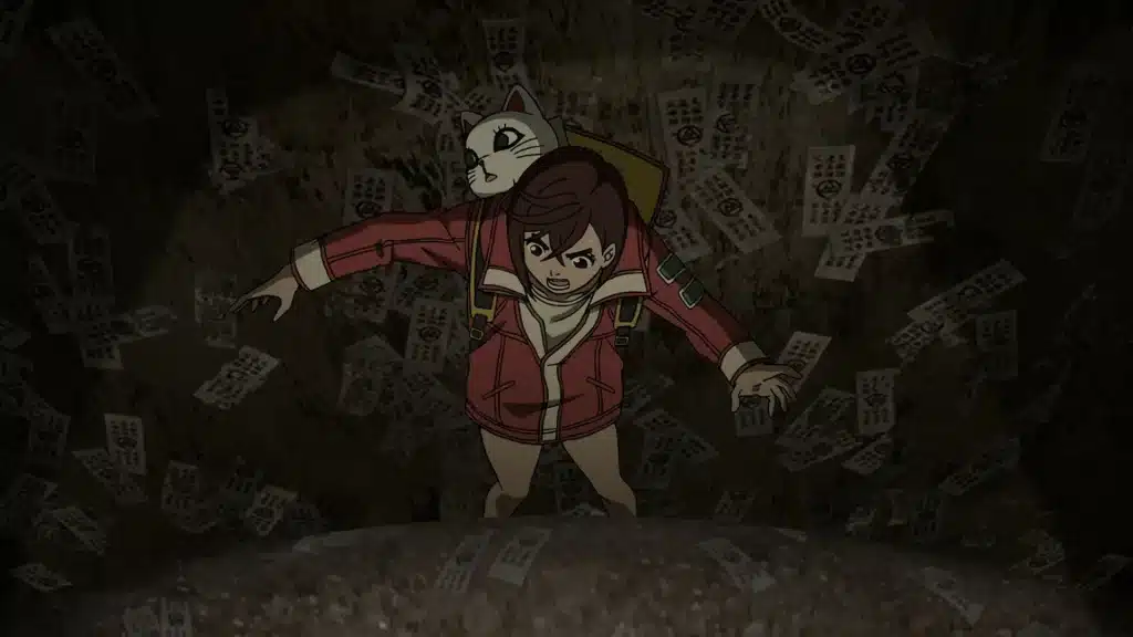 Dandadan s2 episodio 1: la turbo-nonna salva momo mentre inizia lo scontro con lo tsuchinoko Dandadan