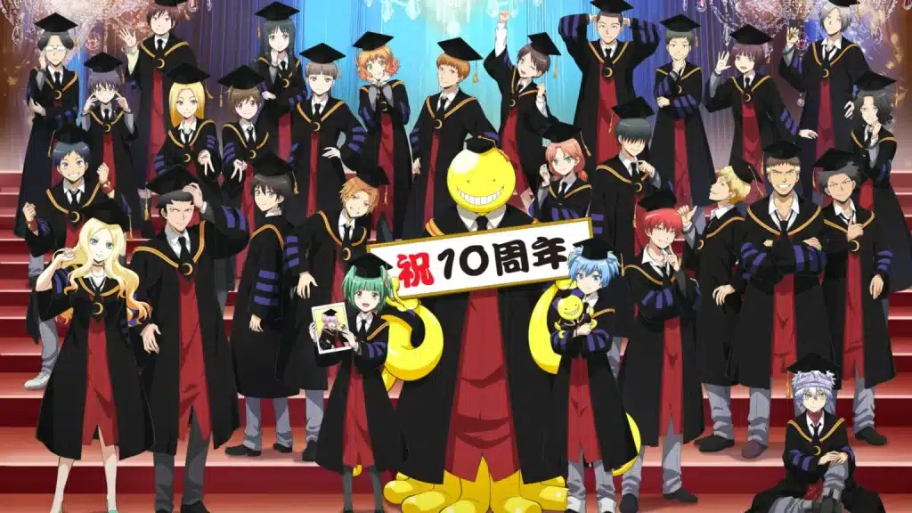 Assassination classroom festeggia i 10 anni dell’anime! Assassination classroom