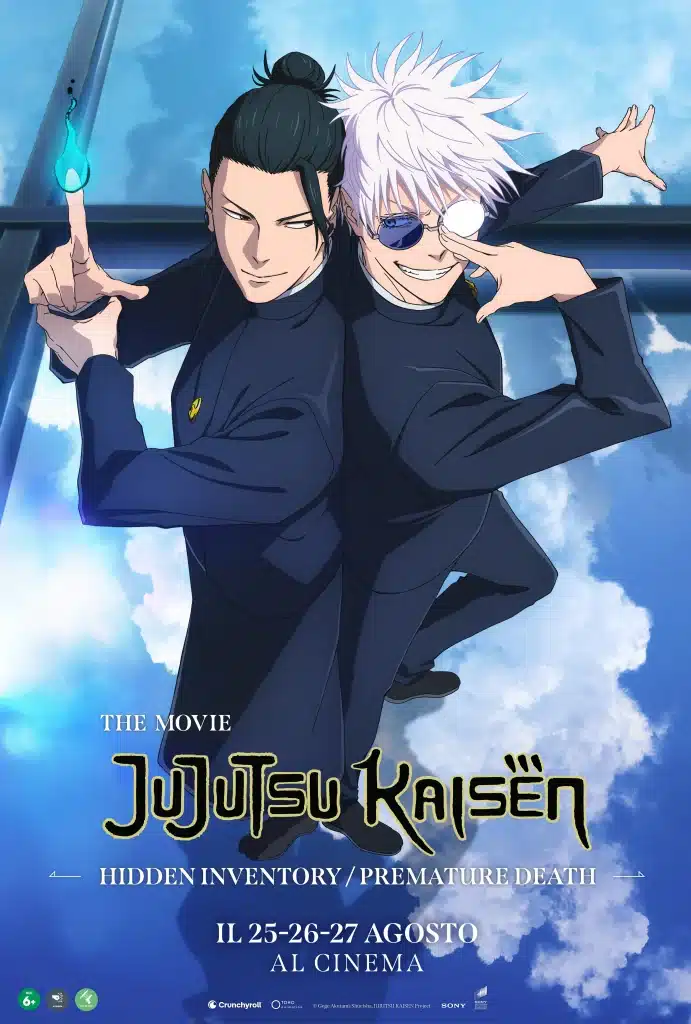 Jujutsu kaisen, il film arriva in italia!