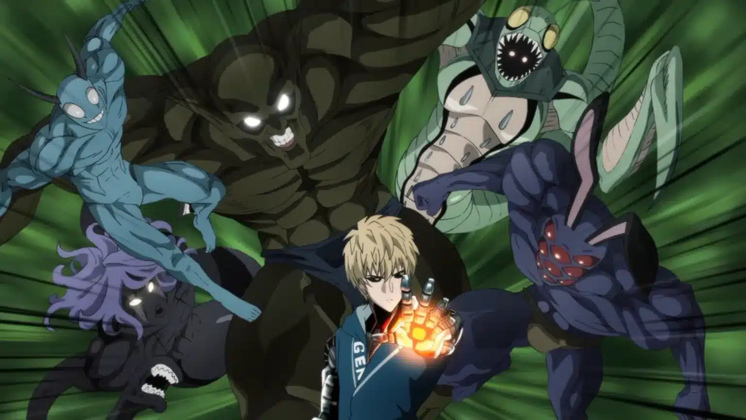 One punch man stagione 3 svela i suoi mostri più disgustosi