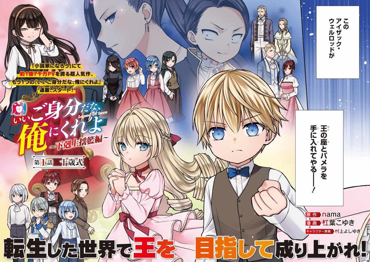 Toaru machi de okita hyaku no kaii ni tsuite e ii go mibunda na, ore ni kureyo, iniziate le serie