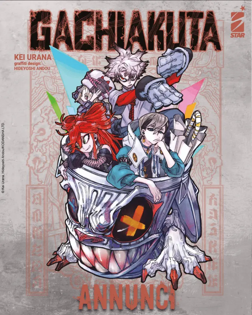 Gachiakuta sbarca al lucca comics & games 2025! Gachiakuta