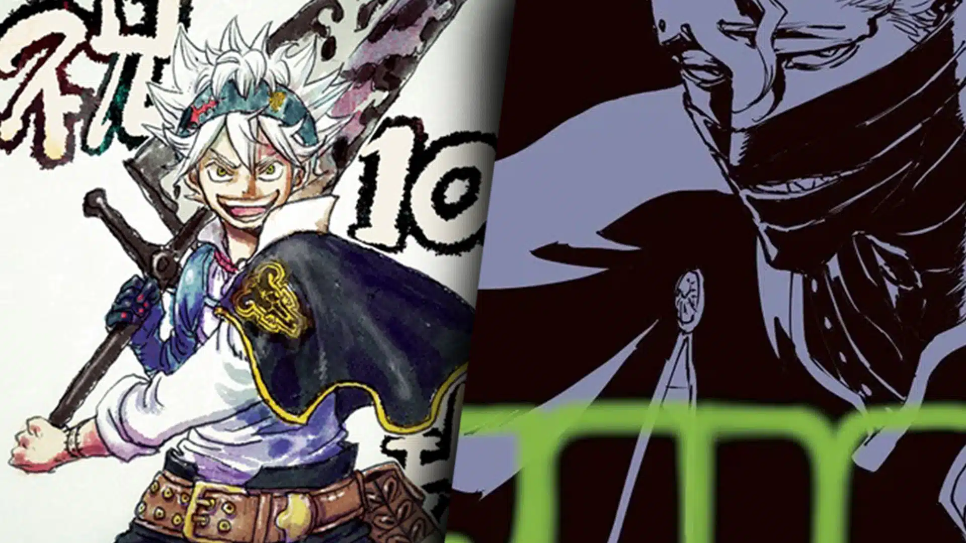 Black clover festeggia 10 anni con illustrazioni speciali firmate oda, kishimoto e kubo