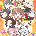 Bang dream chan mini anime: svelata la key visual con tutte le vocalist delle band