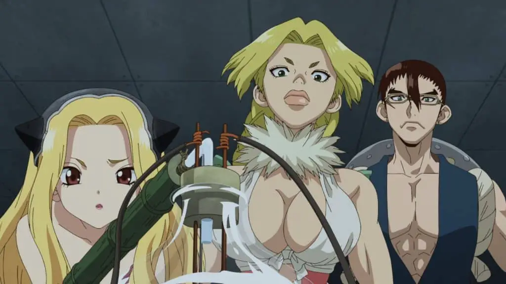 Dr. Stone: science future parte 2 episodio 6 – il regno della scienza continua ad avanzare Dr. Stone