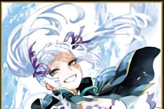 Black clover: guarda l'illustrazione di noelle firmata da horikoshi