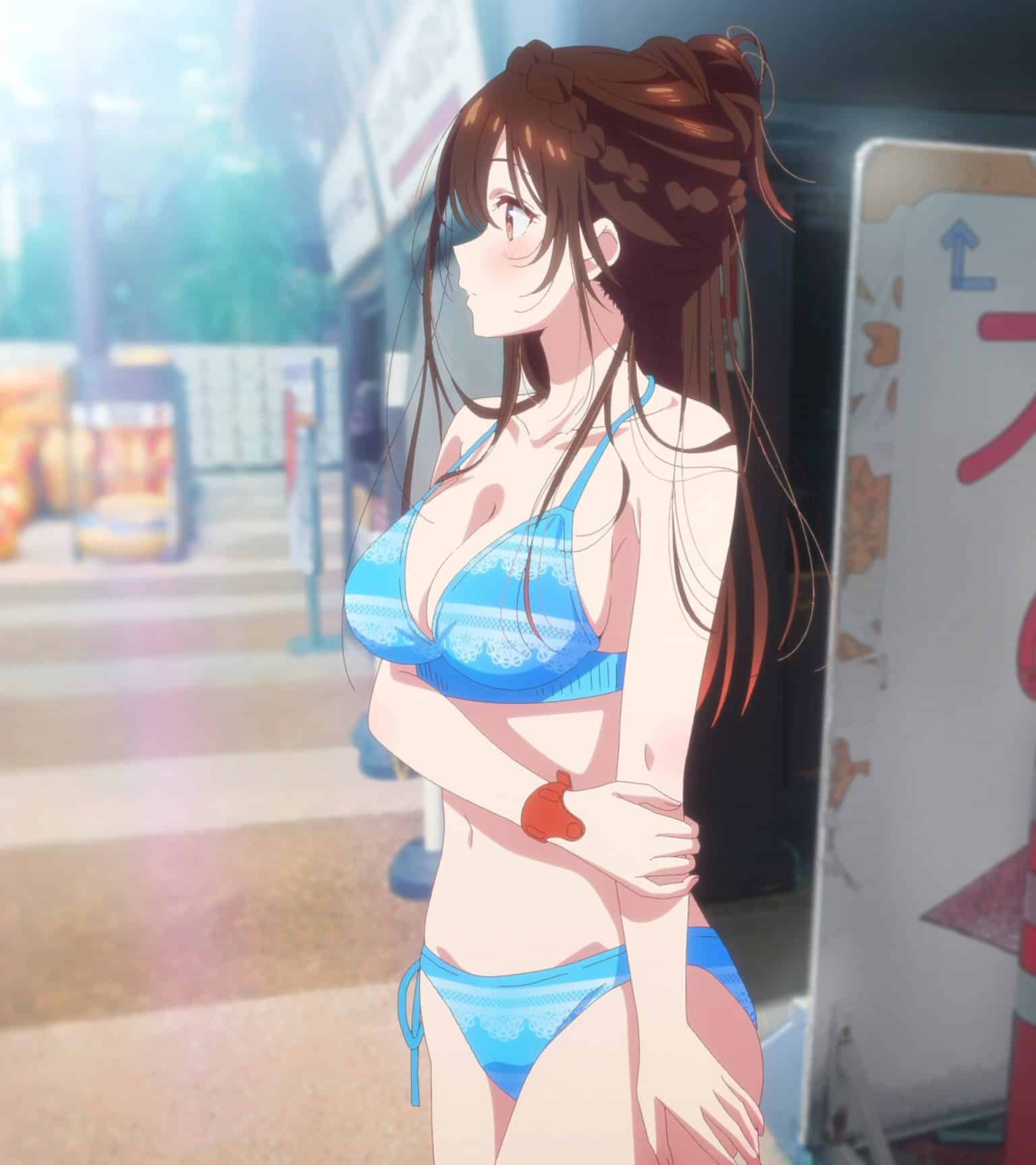 Rent-a-girlfriend 4 episodio 7: chizuru e ruka infiammano il parco acquatico