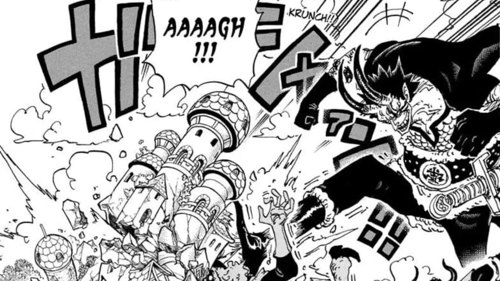 One piece capitolo 1157: harald contro il governo mondiale mentre shakuyaku diventa il tesoro di hachinosu