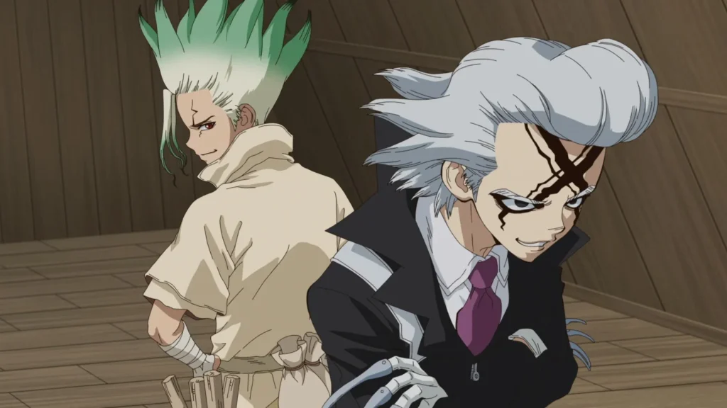 Dr. Stone: science future parte 2 episodio 6 – il regno della scienza continua ad avanzare Dr. Stone: science future parte 2 episodio 6 – il regno della scienza continua ad avanzare