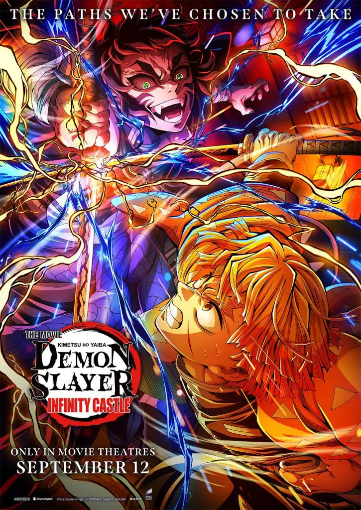 Demon slayer: infinity castle, nuovo trailer e key visual dedicati a zenitsu Demon slayer