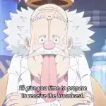 One piece episodio 1143: i cinque astri di saggezza si fanno seri riguardo alla minaccia di luffy e vegapunk One piece episodio 1143: i cinque astri di saggezza si fanno seri riguardo alla minaccia di luffy e vegapunk