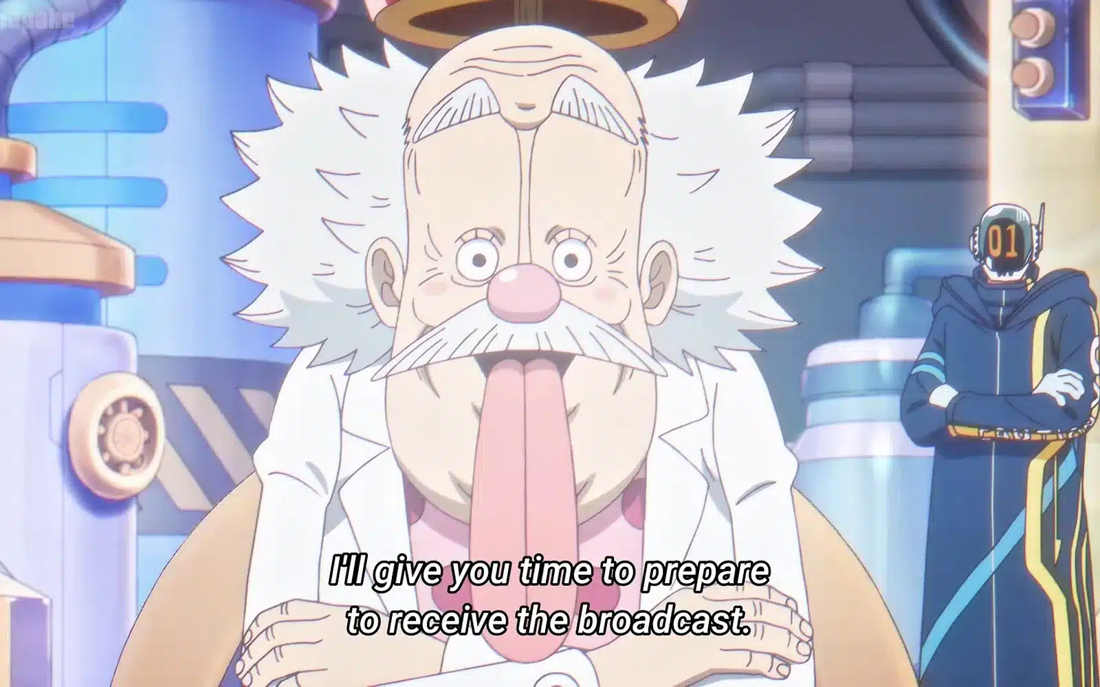 One piece episodio 1143: i cinque astri di saggezza si fanno seri riguardo alla minaccia di luffy e vegapunk