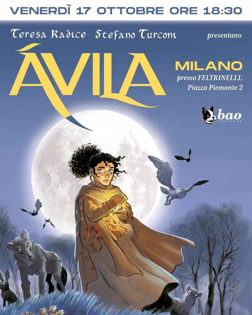 Bao publishing è lieta di annunciare ávila Bao publishing è lieta di annunciare ávila