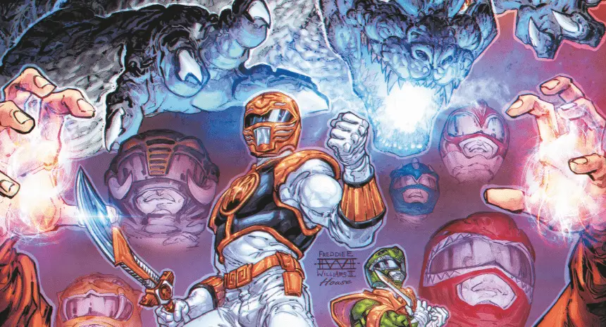 Godzilla vs power rangers saldapress lucca