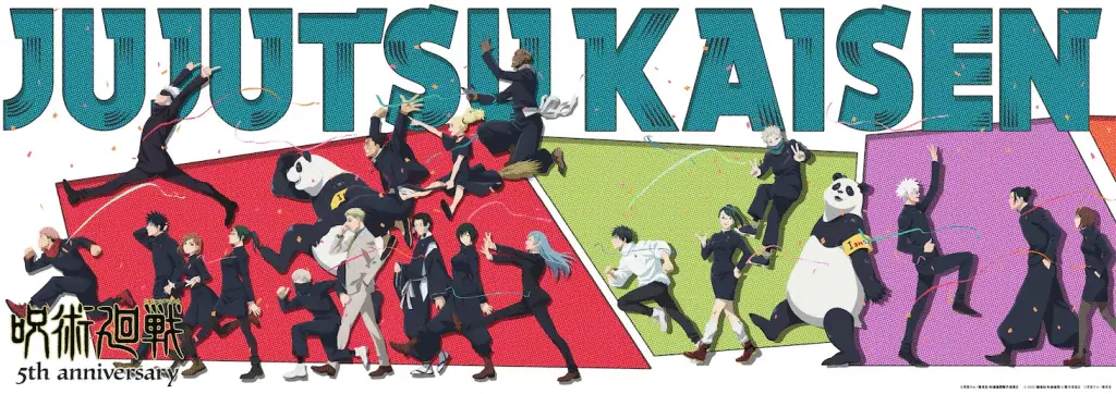 Jujutsu kaisen, ecco la nuova immagine celebrativa