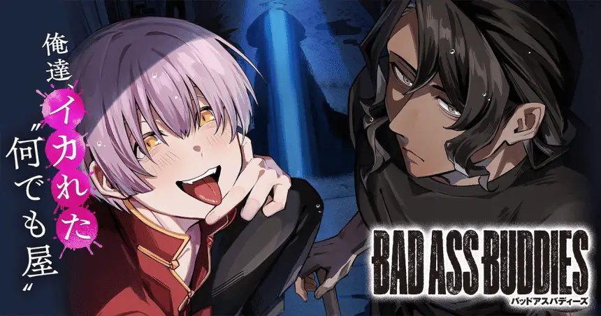 Bad ass buddies e jitaku apartment ittō to tomoni isekai e, iniziate le serie
