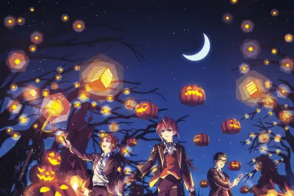 Disney twisted-wonderland festeggia halloween