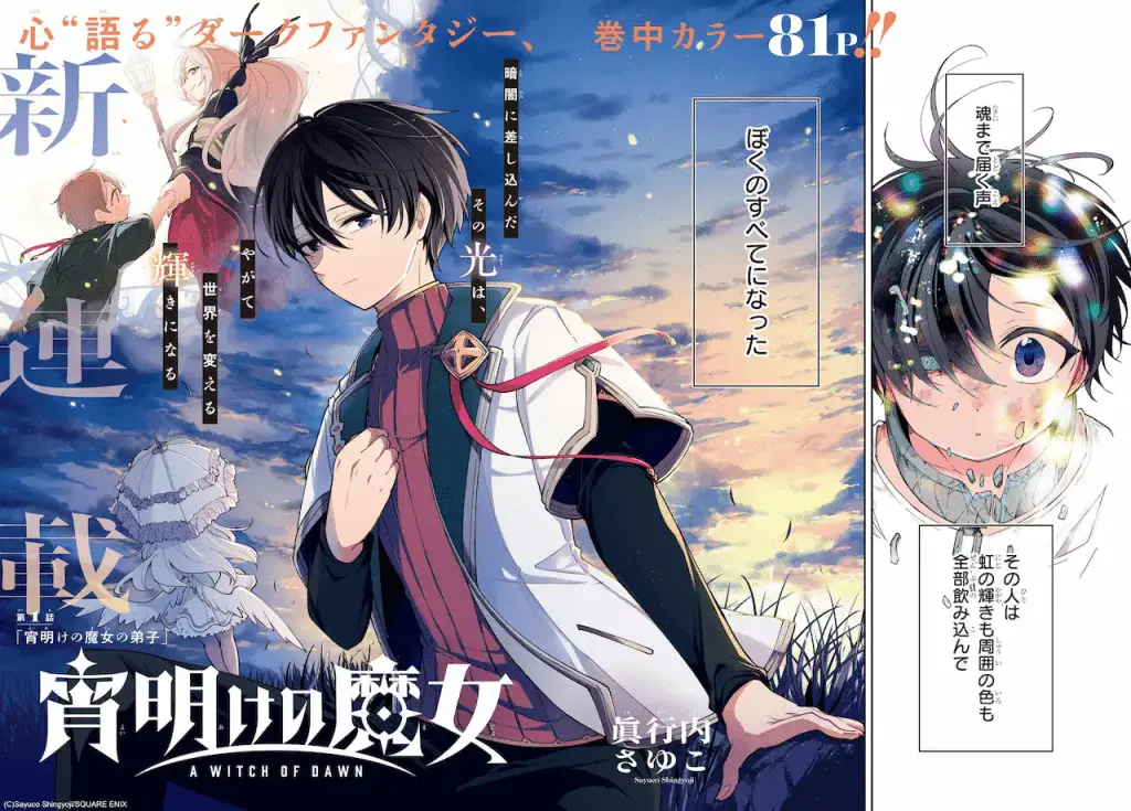 Yoiake no majo e home choro musō, iniziate le serie