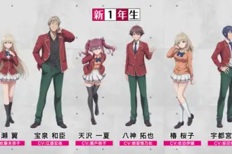 Classroom of the elite 4, ecco il nuovo video