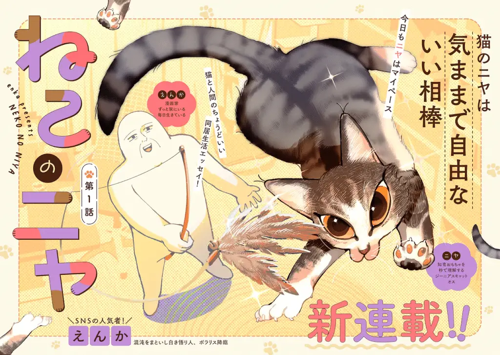 Sunnyside e neko no niya, iniziate le serie