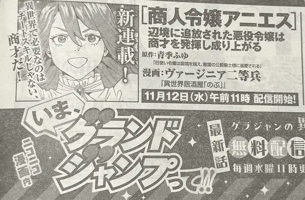 Shōnin reijō agnes, inizia una nuova serie Shōnin reijō agnes, inizia una nuova serie