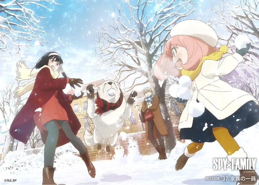 Spy×family celebra il natale
