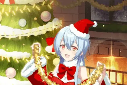 There was a cute girl in the hero's party, so i tried confessing to her, ecco l'immagine per natale