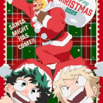 My hero academia, ecco l'immagine per natale