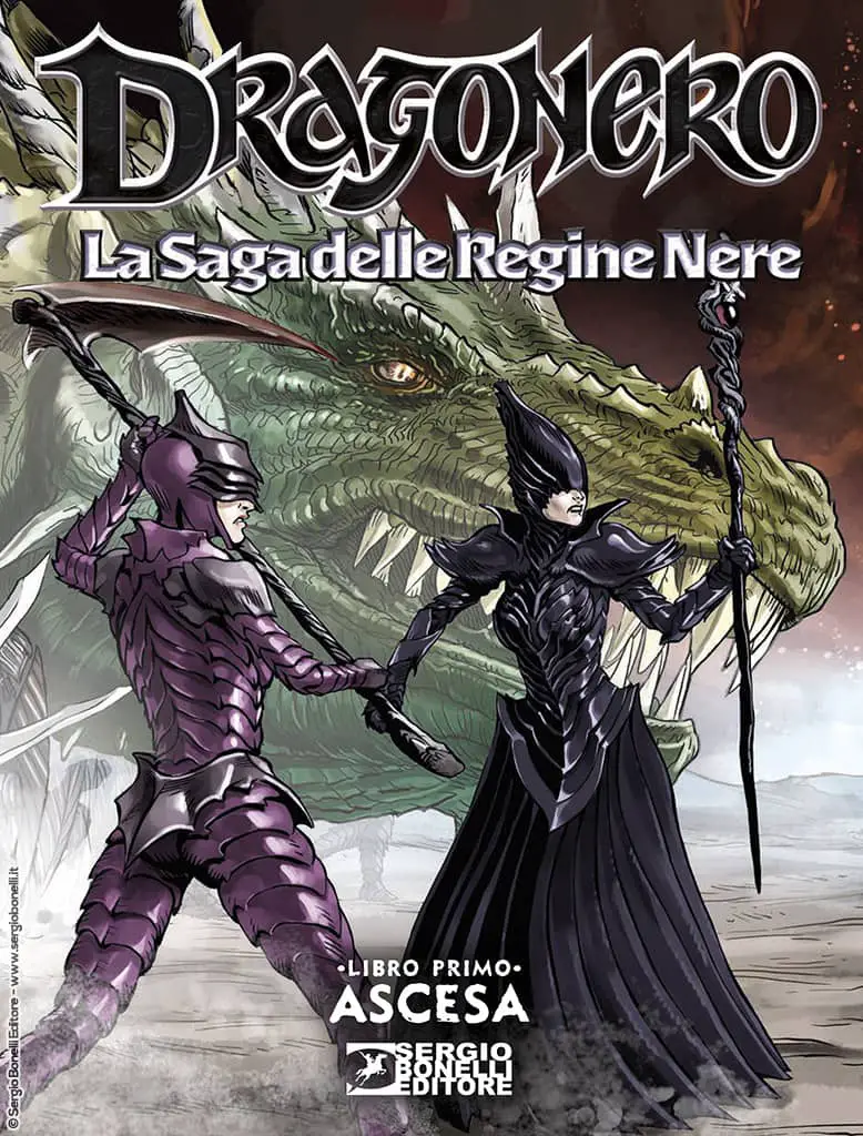 Sergio bonelli editore presenta, dragonero. La saga delle regine nere
