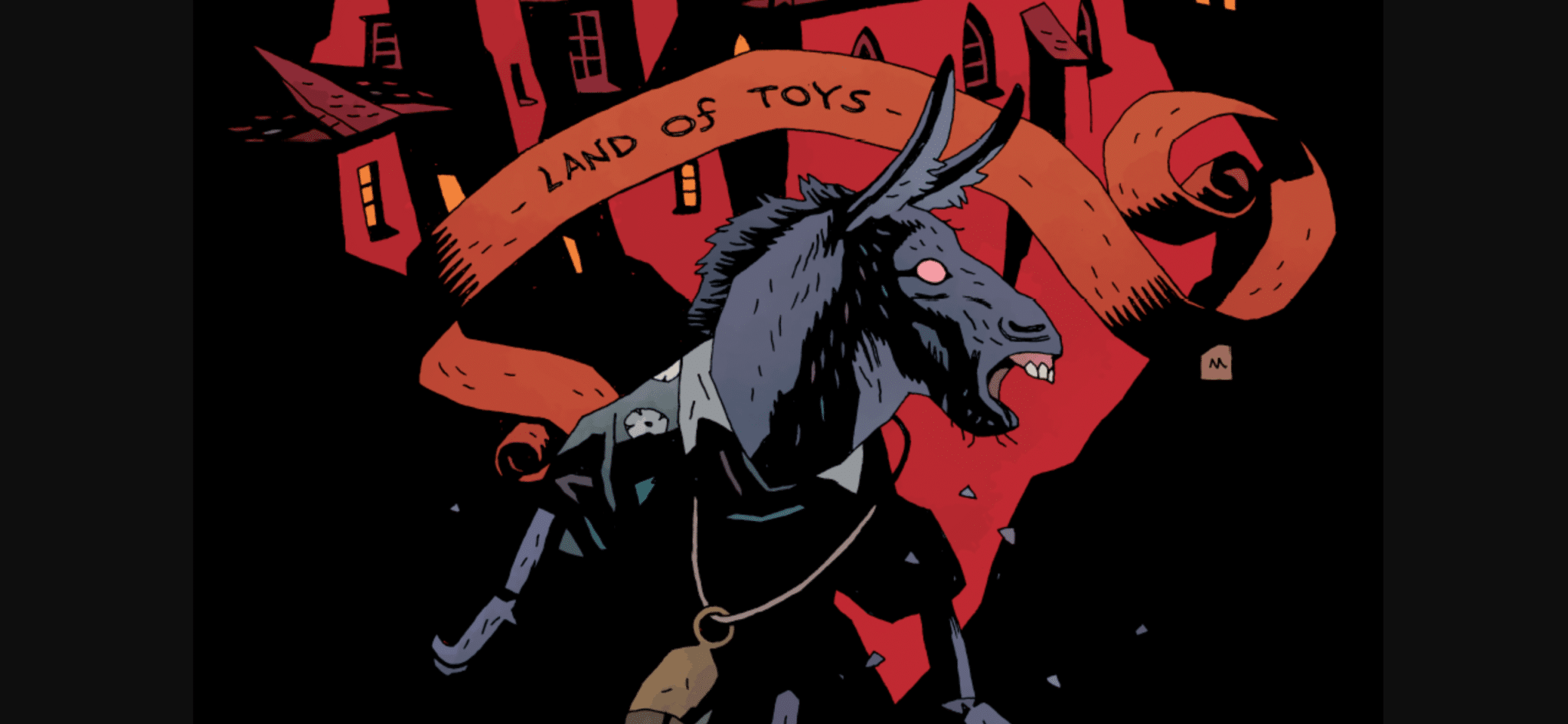Pinocchio incontra lo stile di mike mignola