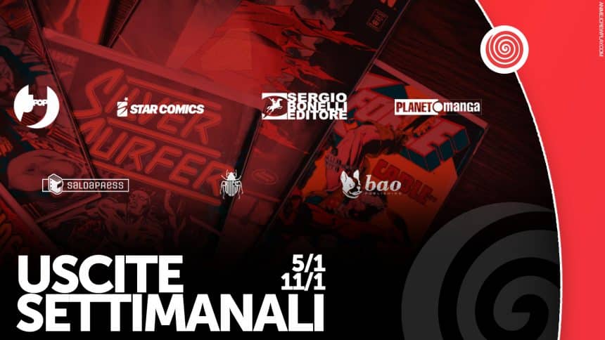 Uscite settimanali 5 11 gennaio 2026