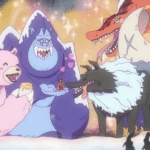 One piece episodio 1161: luffy difende shanks